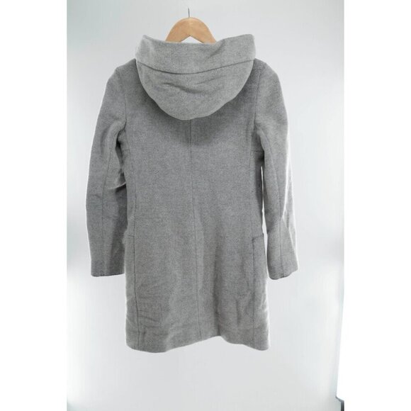 Aritzia Babaton Pearce Wool-blend coat with hood light gray | XXS - Picture 9 of 13